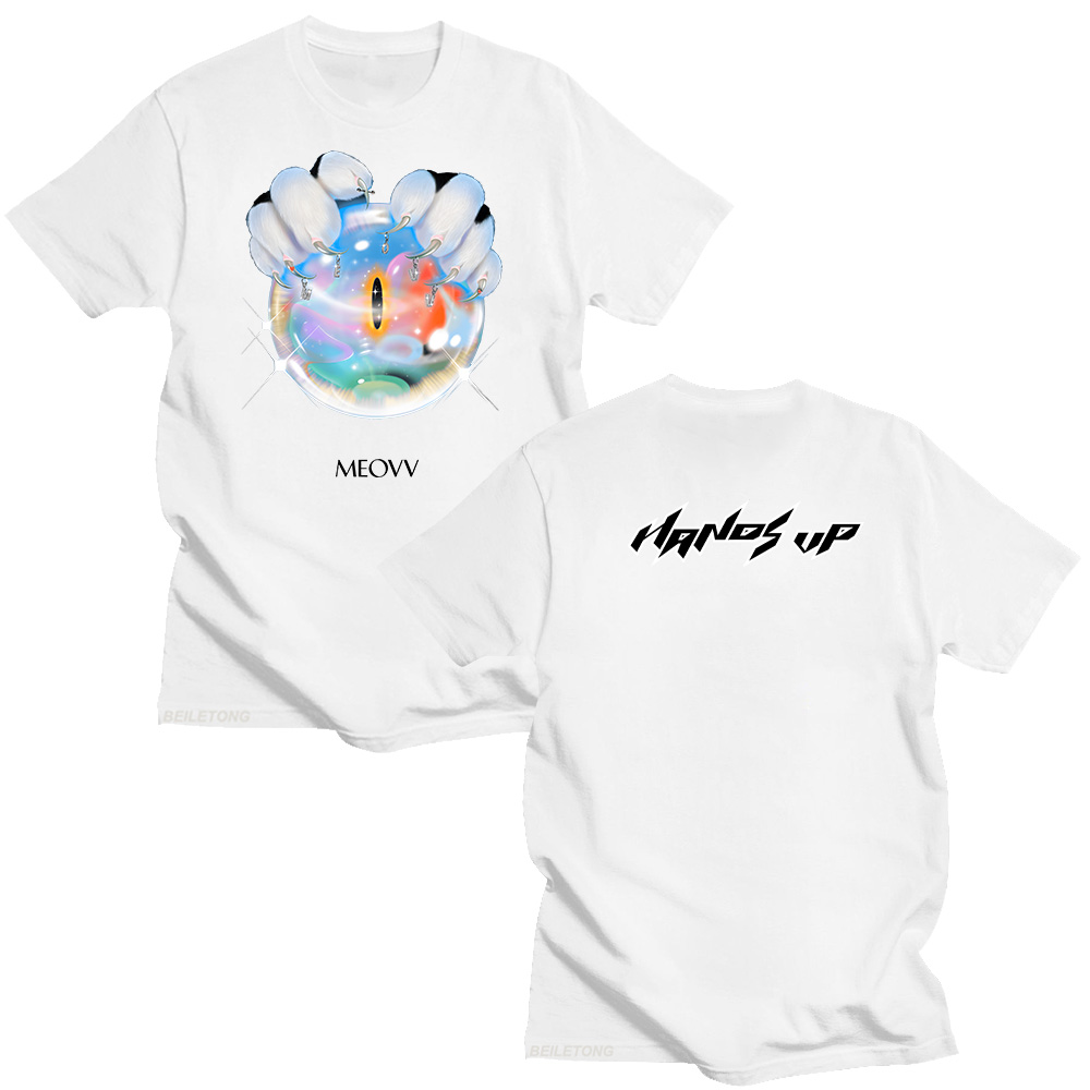 MEOVV Hands Upเสื้อT 2025 แฟชั - Graphic Hoodie Streetwear บทวิจารณ์และราคา