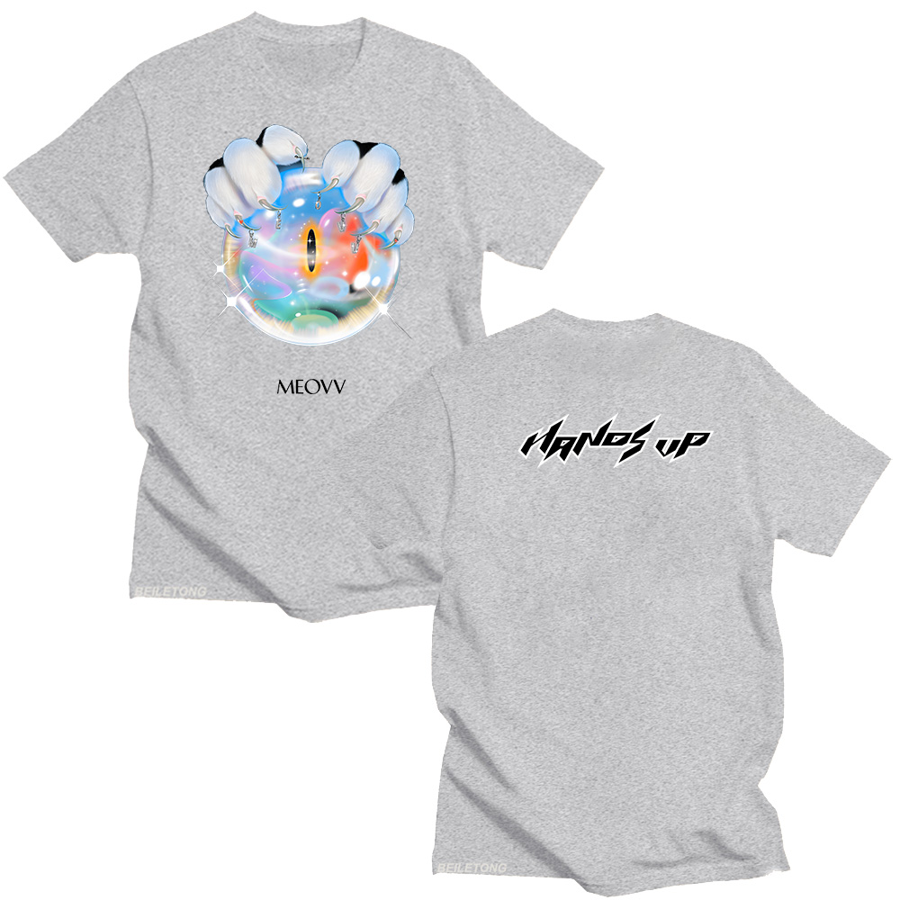 MEOVV Hands Upเสื้อT 2025 แฟชั - Graphic Hoodie Streetwear บทวิจารณ์และราคา