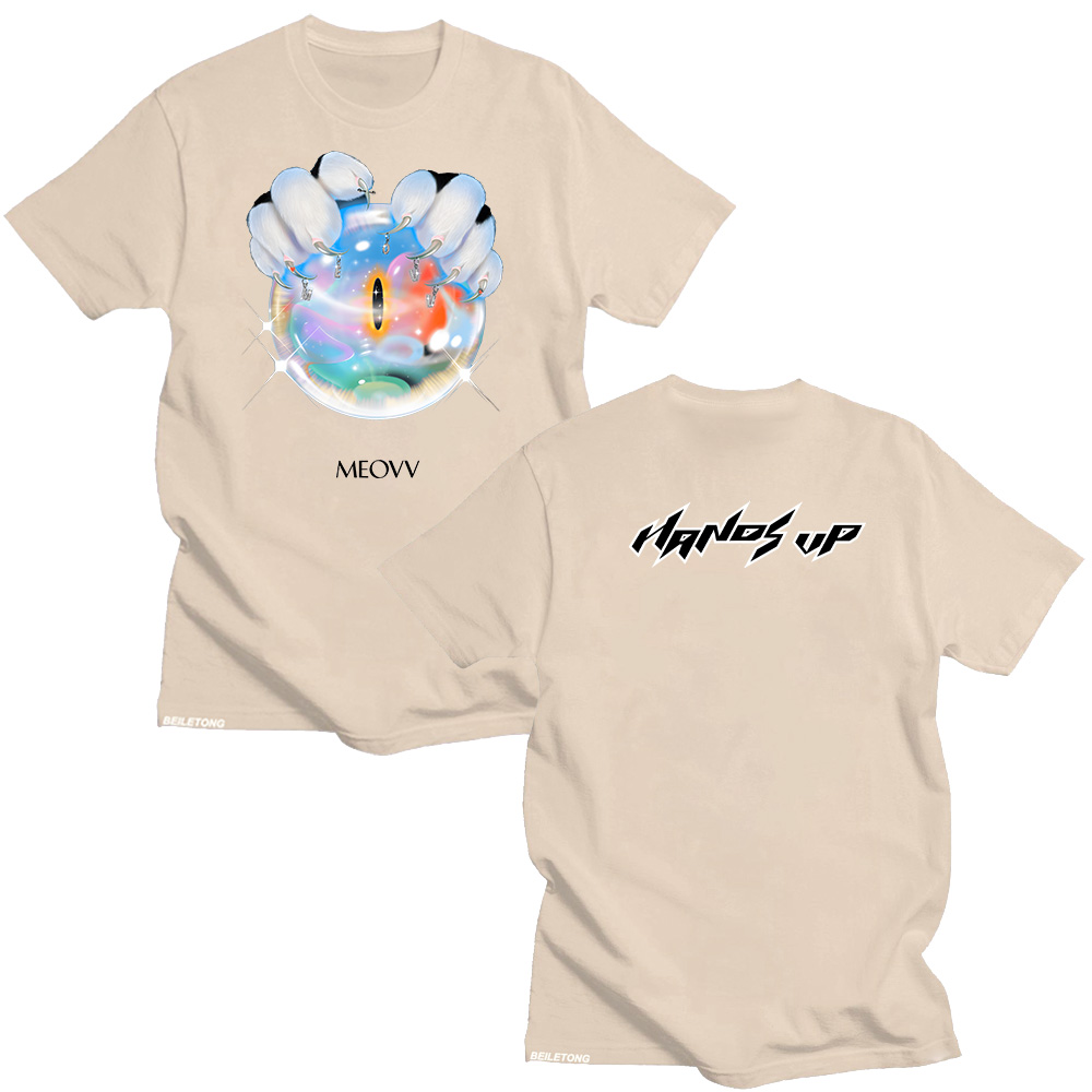 MEOVV Hands Upเสื้อT 2025 แฟชั - Graphic Hoodie Streetwear บทวิจารณ์และราคา