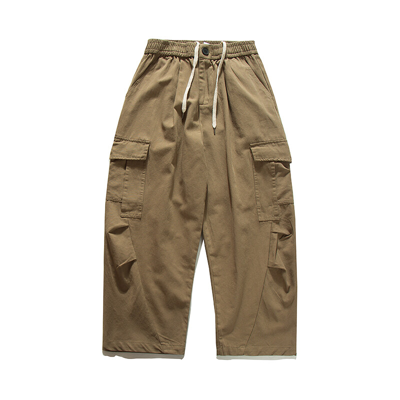 ผู้ชายStreetwearแฟชั่นVINTAGEห - Cargo Pant Wide บทวิจารณ์และราคา