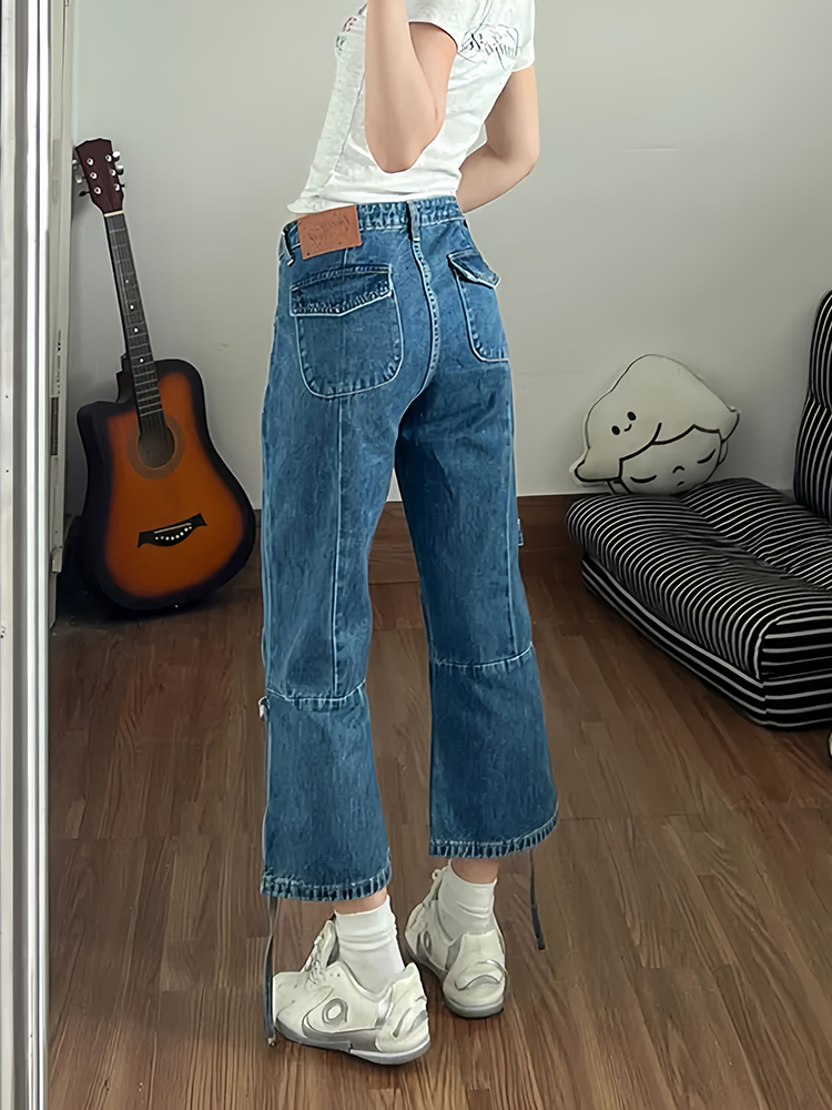 กางเกงขาสั้นคาร์โก้พิมพ์ลายกรา - Cargo Pant Wide บทวิจารณ์และราคา