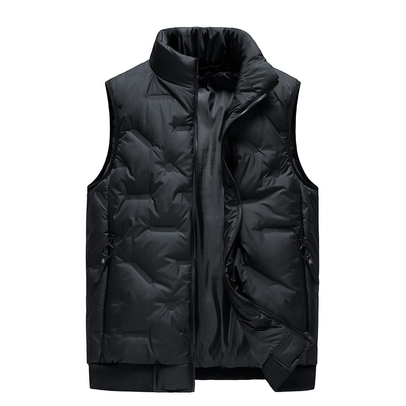 เสื้อกั๊กกันหนาวผู้ชายแบบไม่มี - Puffer Vest Padded บทวิจารณ์และราคา