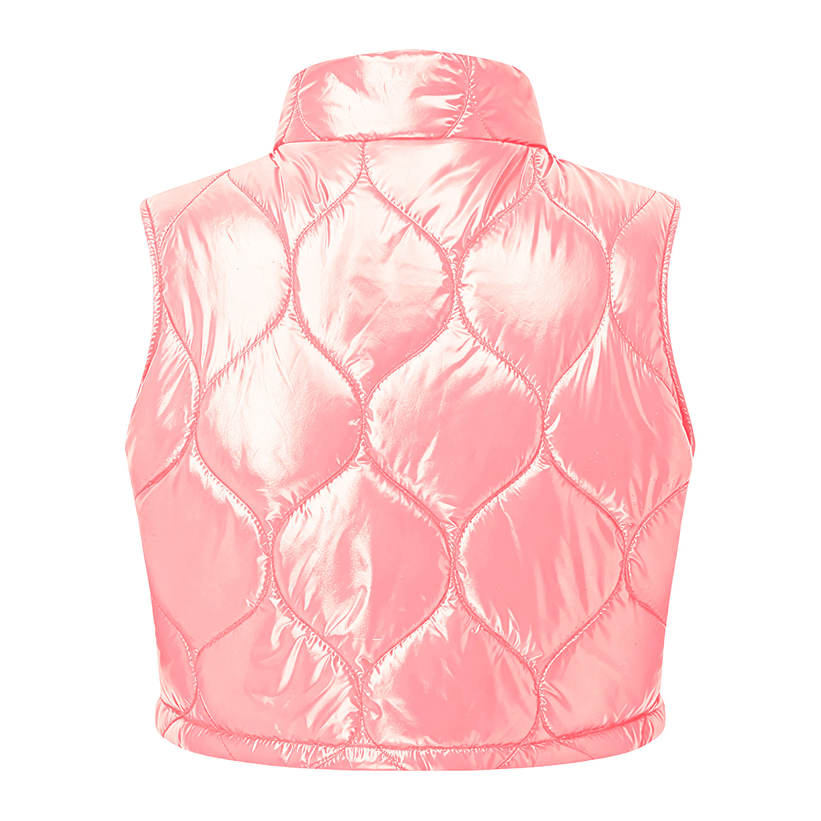 เสื้อกั๊กผู้หญิงสำหรับฤดูหนาวแ - Puffer Vest Padded บทวิจารณ์และราคา
