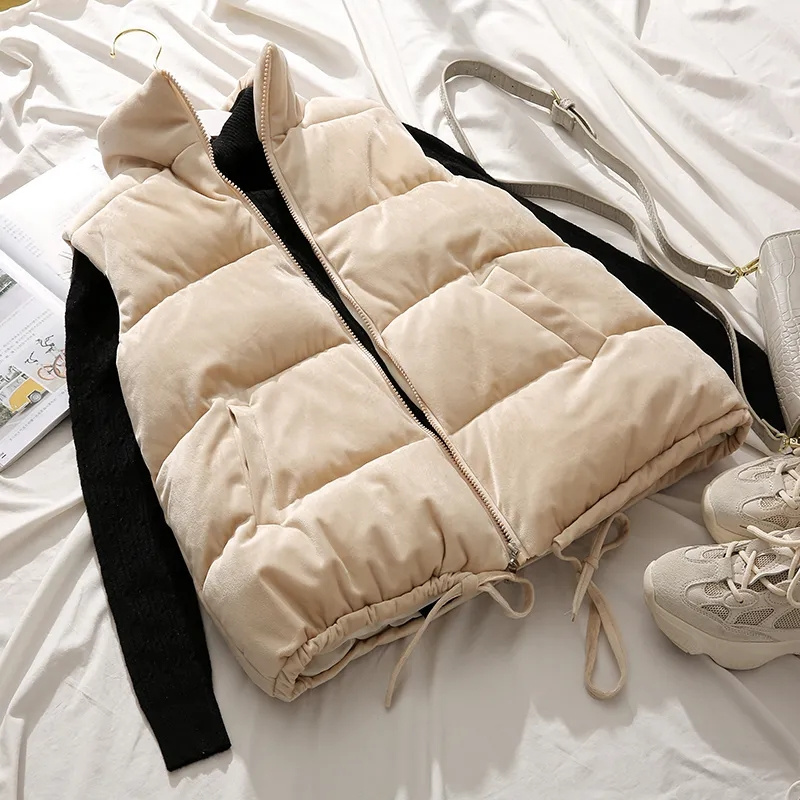 เสื้อกั๊กใหม่2023แจ็คเก็ตบุนวม - Puffer Vest Padded บทวิจารณ์และราคา