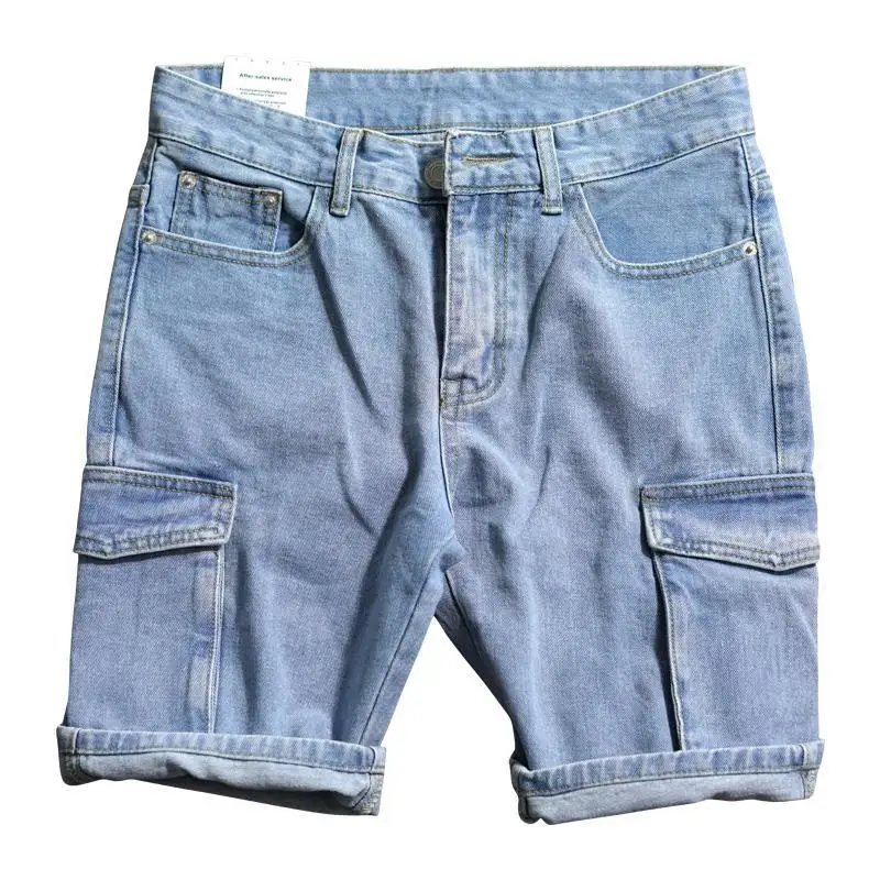 หลวมตรงกางเกงยีนส์สั้นกางเกงสํ - Cargo Pant Wide บทวิจารณ์และราคา