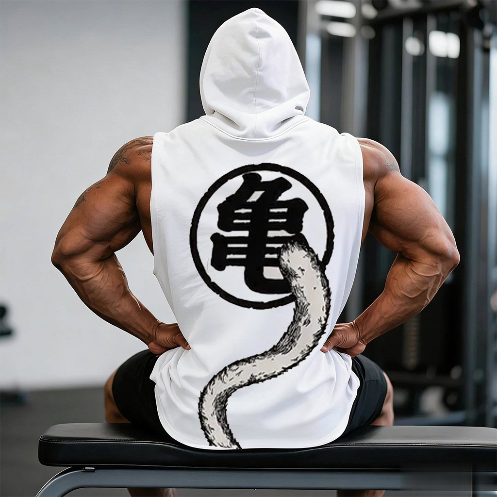 เสื้อกล้ามลายการ์ตูนดราก้อนบอล - Graphic Hoodie Streetwear บทวิจารณ์และราคา