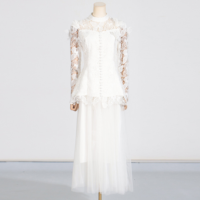 QMQAแฟชั่นผู้หญิงElegant 2 ชิ้ - Mesh Top Layering บทวิจารณ์และราคา