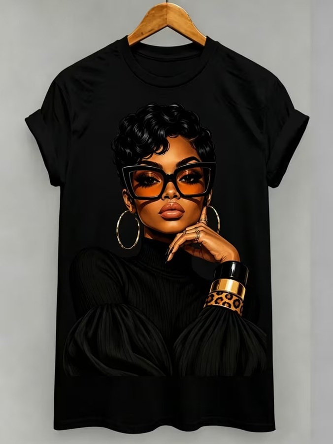เสื้อยืดแขนสั้นสีดำสำหรับผู้หญ - Street Fashion Trends 2025 บทวิจารณ์และราคา