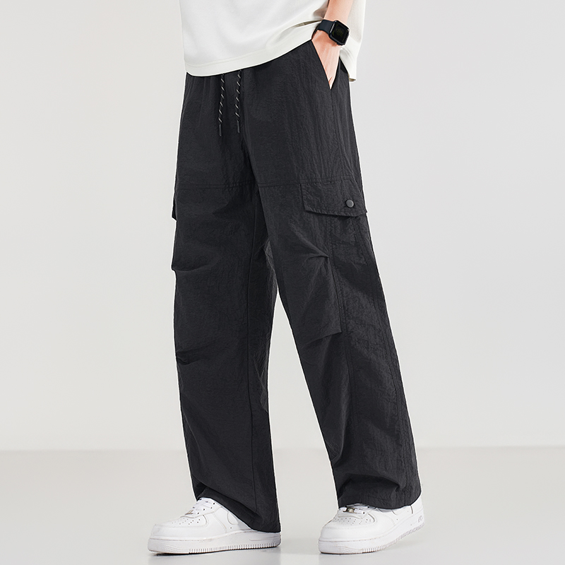 กางเกงทำงานผู้ชายทรงหลวมสไตล์ล - Cargo Pant Wide บทวิจารณ์และราคา