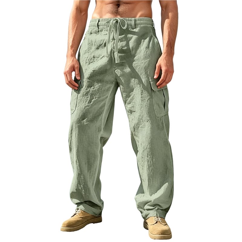 NEW-กางเกงคาร์โก้ขาบานมีเชือกร - Cargo Pant Wide บทวิจารณ์และราคา