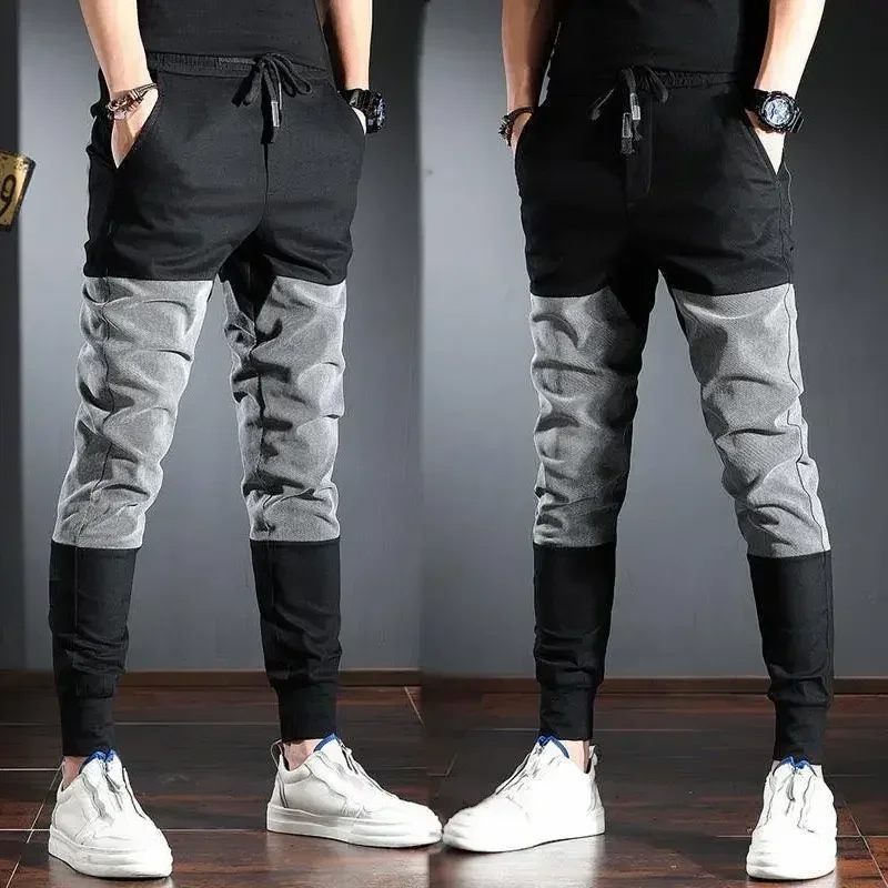 คุณภาพสูงสไตล์เกาหลีผู้ชายกางเ - Street Fashion Baggy บทวิจารณ์และราคา