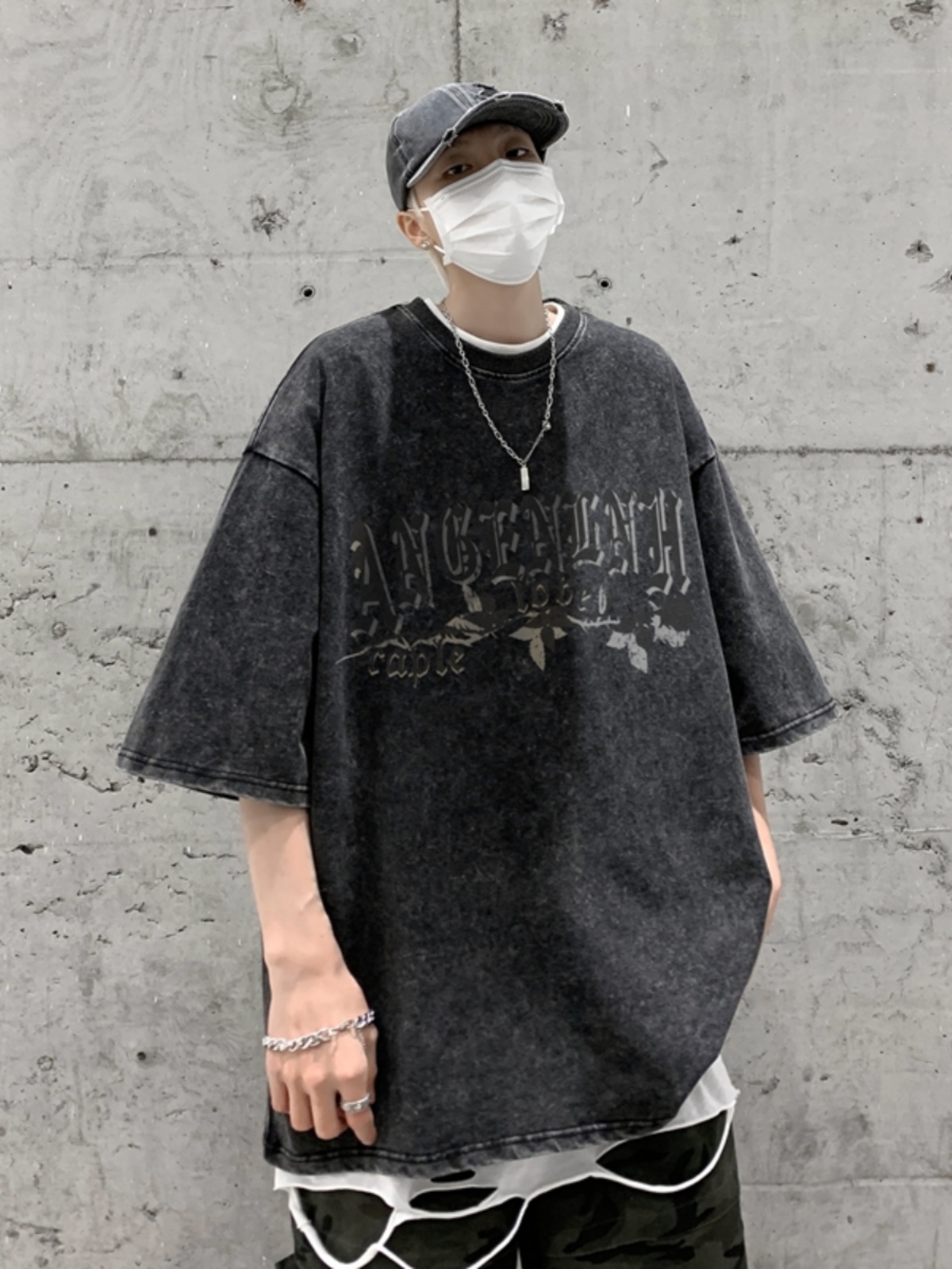 ยุโรปอเมริกันแฟชั่นPlusขนาดเสื - Street Fashion Baggy บทวิจารณ์และราคา