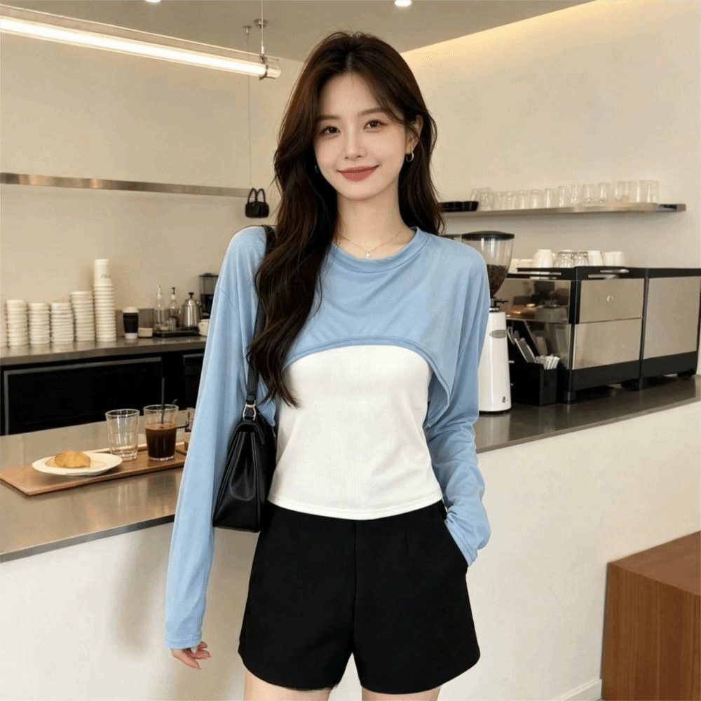 เสื้อคลุมตาข่ายน้ำหนักเบา ป้อง - Mesh Top Layering บทวิจารณ์และราคา