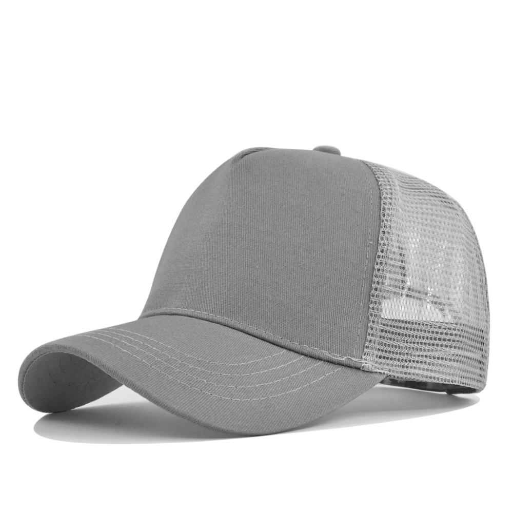 หมวกเบสบอล 5 ชิ้น แบบแข็ง สีพื - Baseball Cap Fitted บทวิจารณ์และราคา