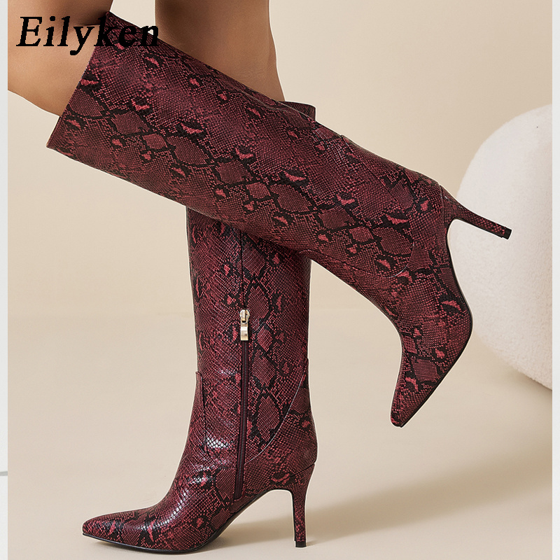 รองเท้าบูทส้นสูงทรงเซ็กซี่ Eil - Street Fashion Winter บทวิจารณ์และราคา