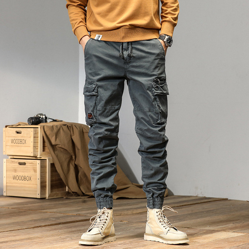 CAAYU Joggers Cargo กางเกง Men - Techwear Pants Tactical บทวิจารณ์และราคา