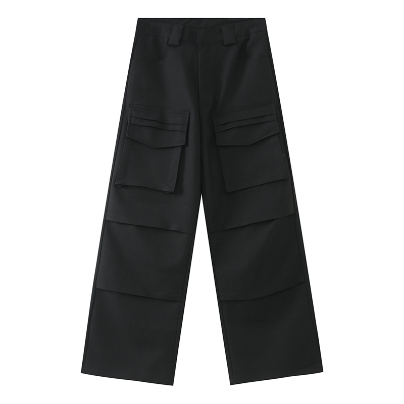 Vintage Cargo กางเกงผู้ชายสีทึ - Cargo Pant Wide บทวิจารณ์และราคา