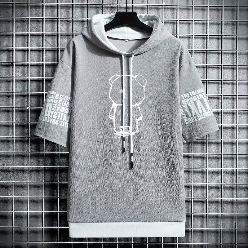 เสื้อยืดสําหรับผู้ชายเสื้อผ้าS - Graphic Hoodie Streetwear บทวิจารณ์และราคา