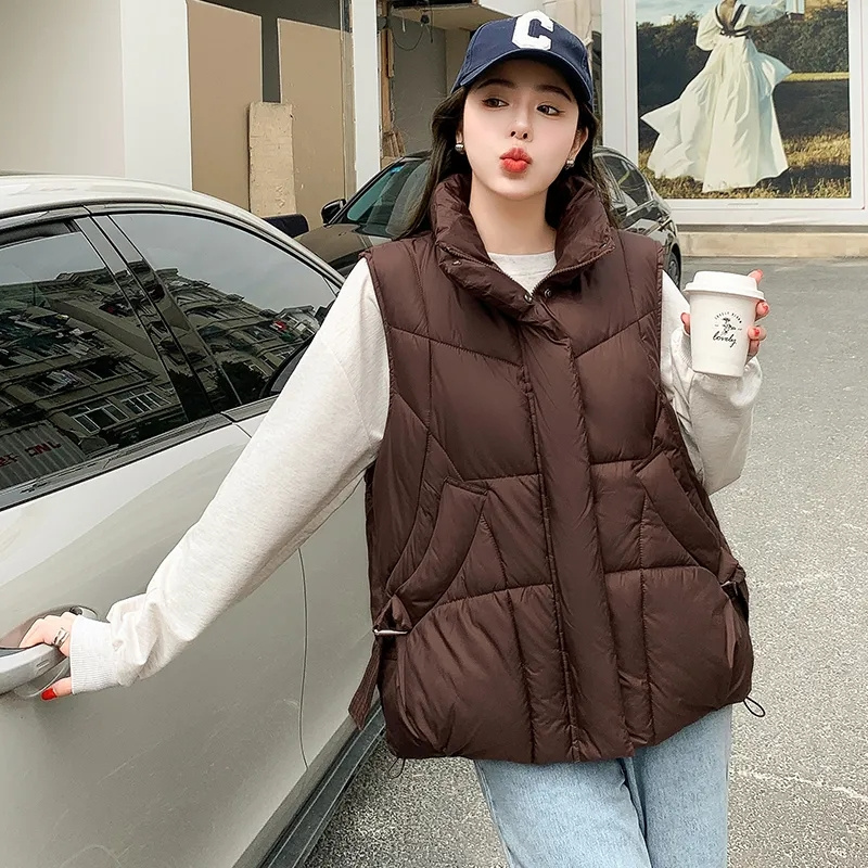 เสื้อกั๊กกันลมเสื้อแจ็คเก็ตแขน - Puffer Vest Padded บทวิจารณ์และราคา