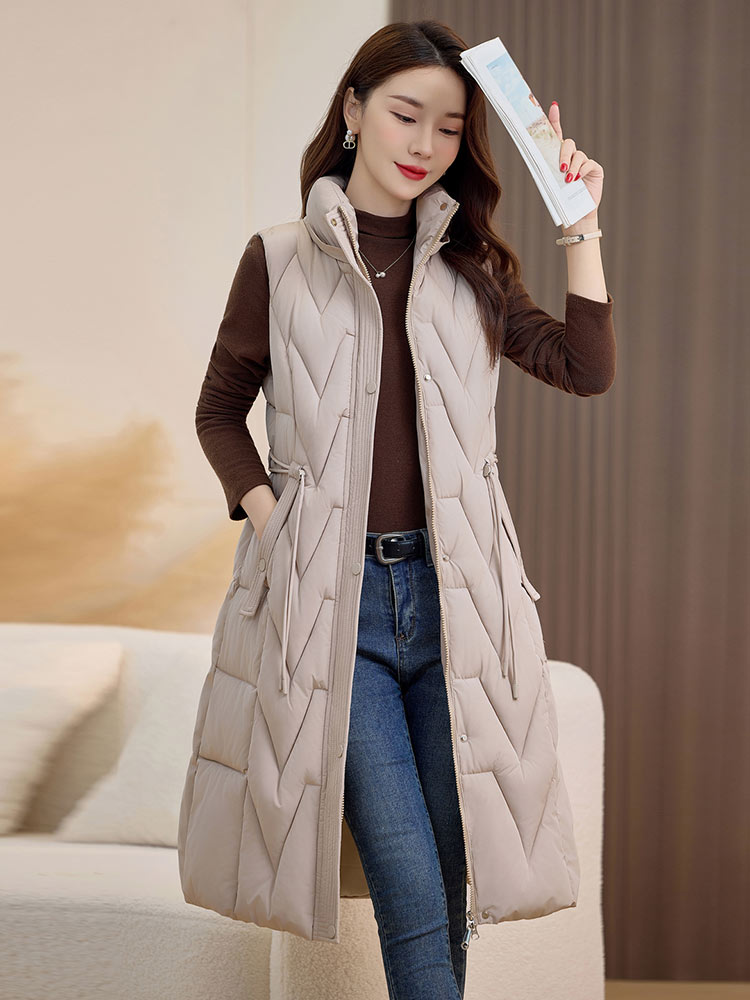 เสื้อกั๊กขนเป็ดผ้าฝ้ายสำหรับผู - Puffer Vest Padded บทวิจารณ์และราคา