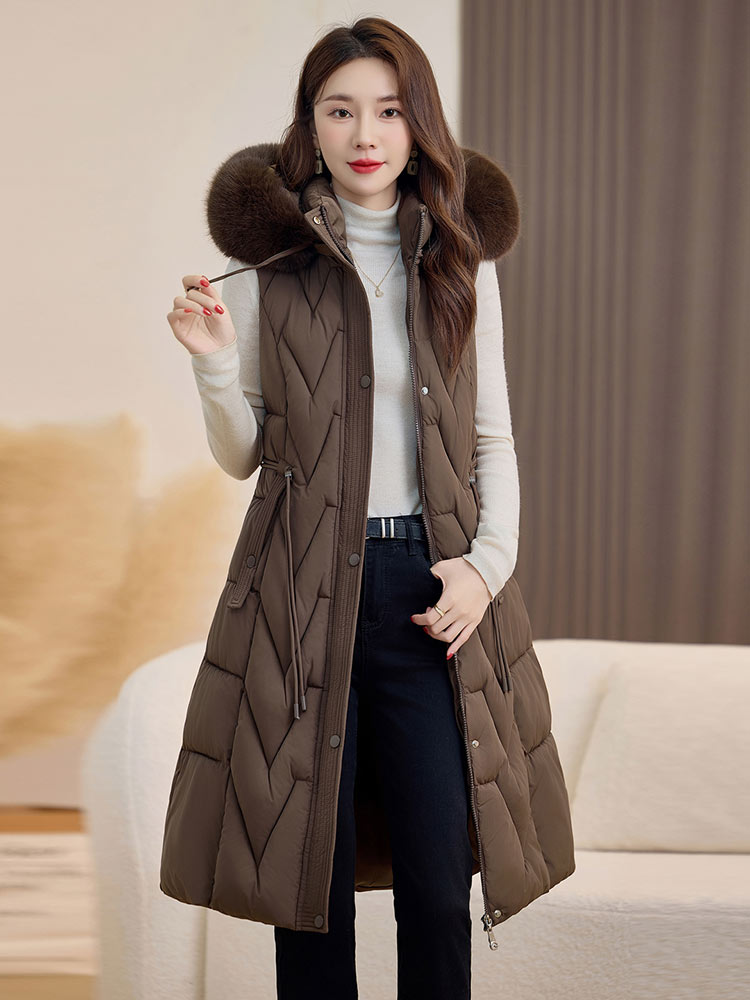 เสื้อกั๊กขนเป็ดผ้าฝ้ายสำหรับผู - Puffer Vest Padded บทวิจารณ์และราคา