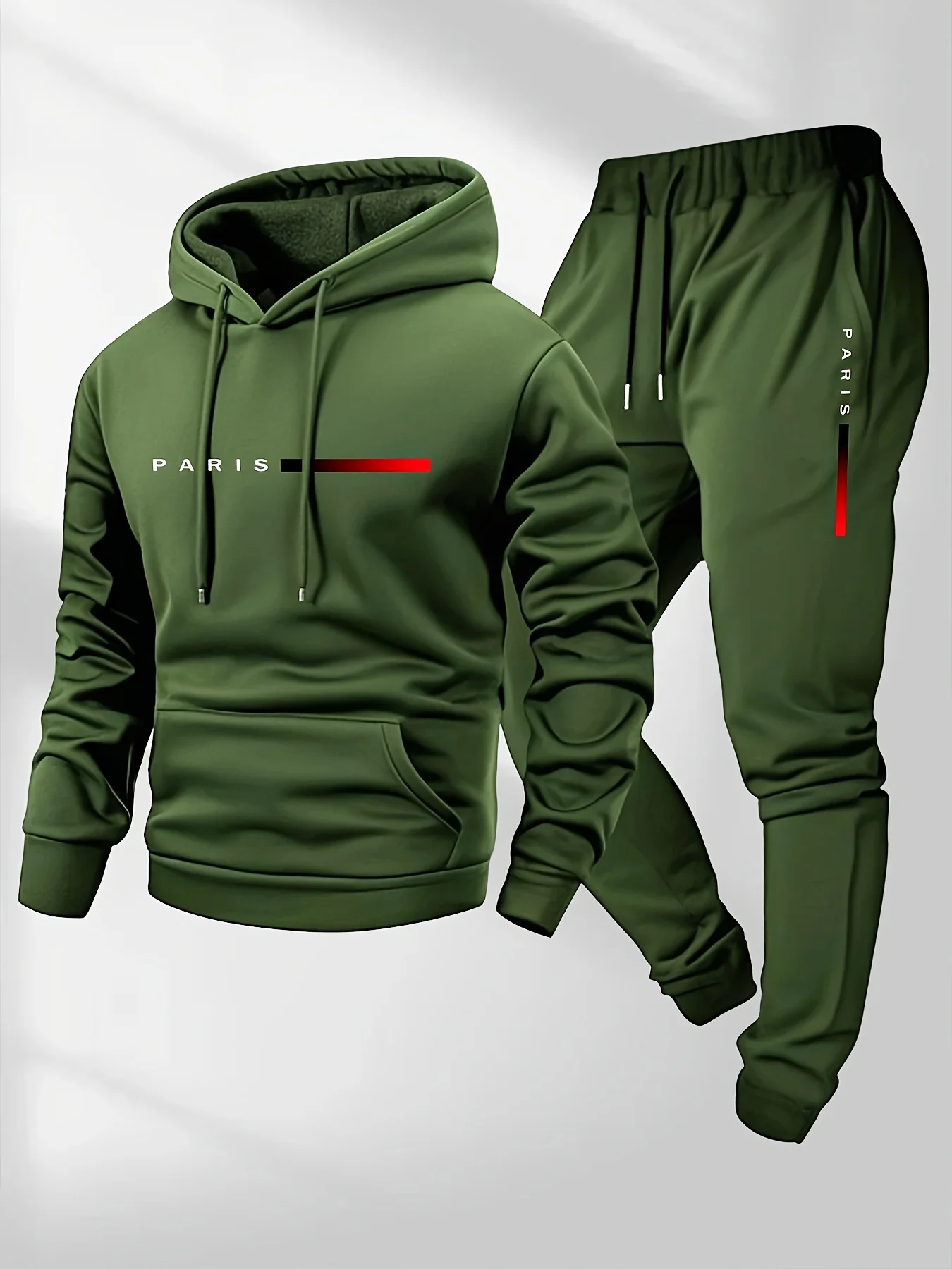 ชุดกีฬาพิมพ์ลายตัวอักษรแฟชั่นส - Street Fashion Winter บทวิจารณ์และราคา