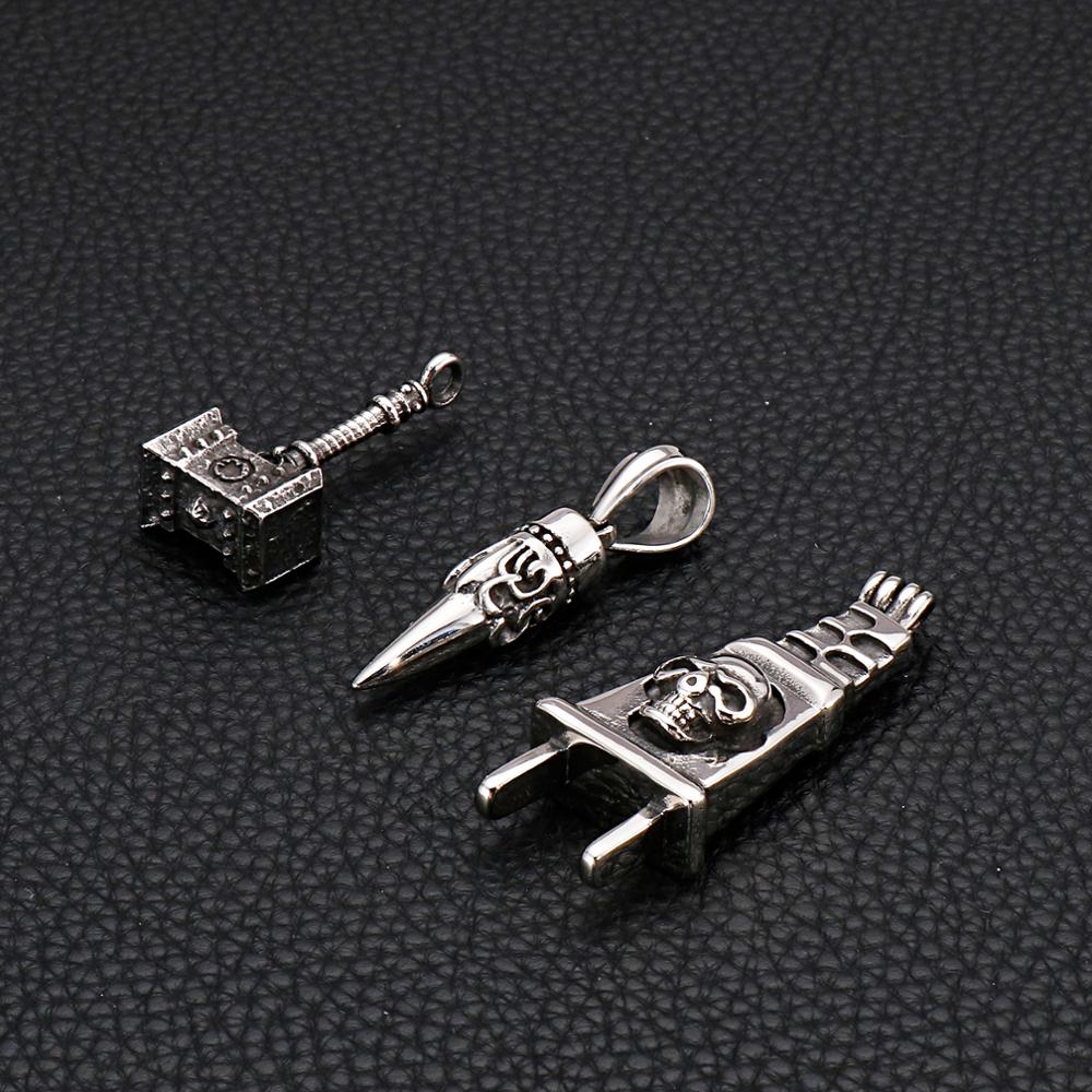 Fongten Gothic Hammer Skull Pl - Fashion Street Singapore บทวิจารณ์และราคา