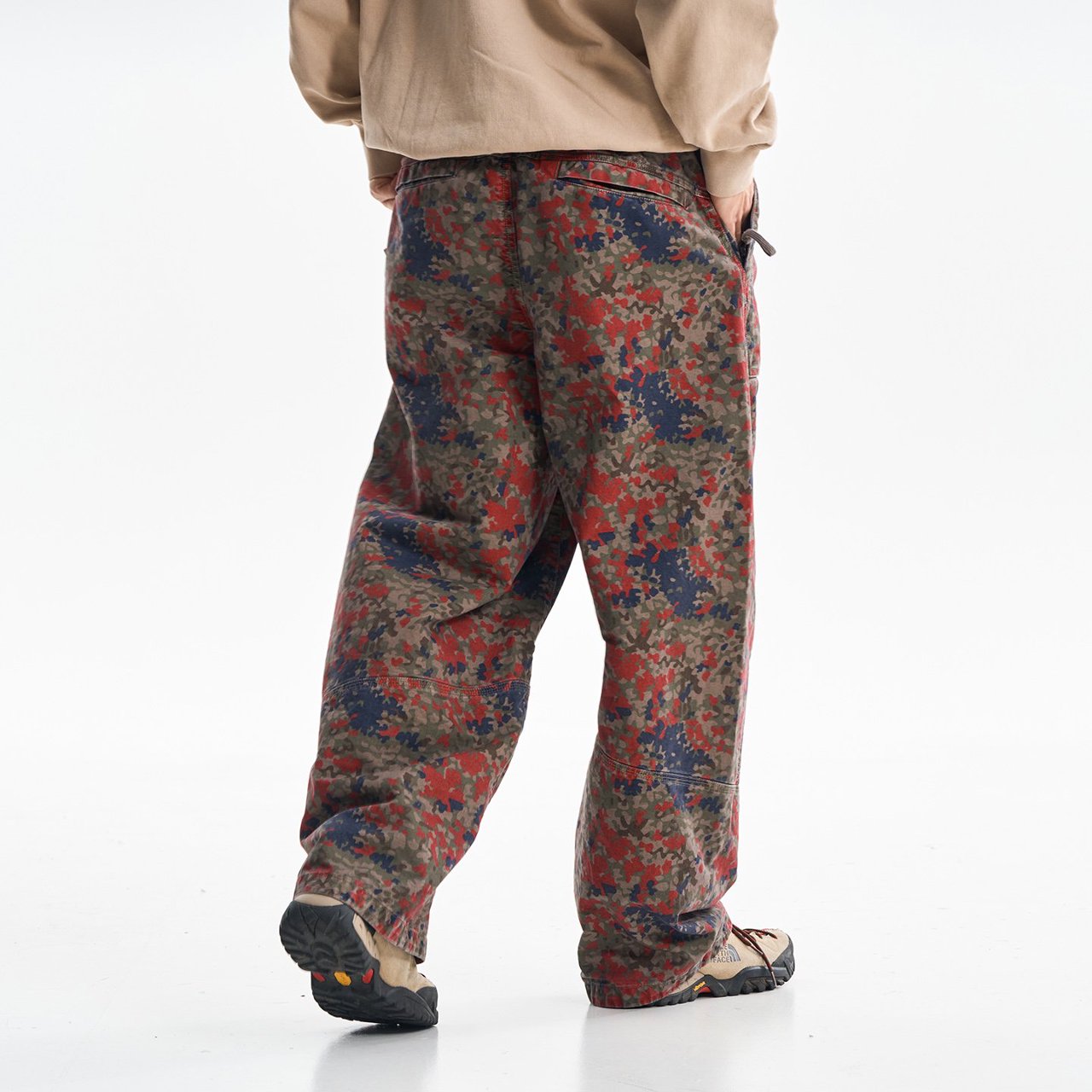 กางเกงคาร์โก้ผ้าฝ้ายพิมพ์ลายคุ - Cargo Pant Wide บทวิจารณ์และราคา