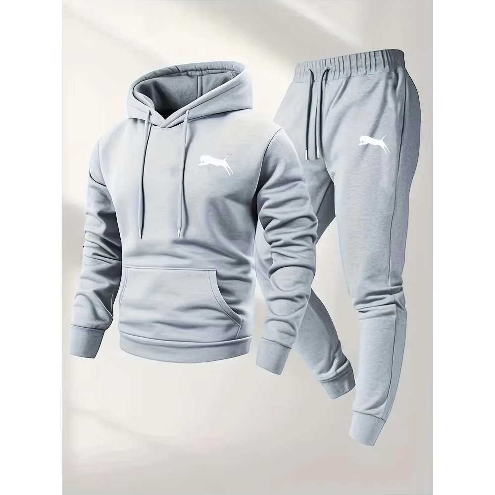 ชุดเซ็ตเสื้อฮู้ดและกางเกงขายดี - Street Fashion Winter บทวิจารณ์และราคา